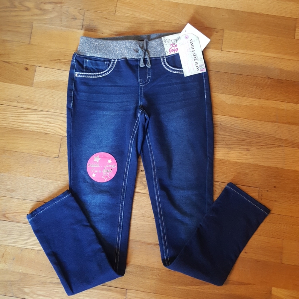 Girls knit jeggings